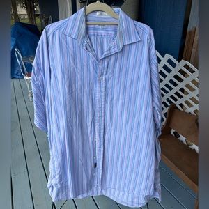 Faconnable long sleeve button down shirt